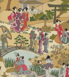 Geishas Wallpaper by Manuel Canovas Epice Geishas Wallpaper by Manuel Canovas Epice