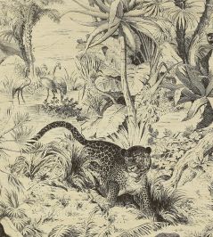 Salvator Wallpaper by Manuel Canovas Noir Salvator Wallpaper by Manuel Canovas Noir