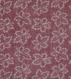 Maple Fabric by Fermoie Magenta Maple Fabric by Fermoie Magenta
