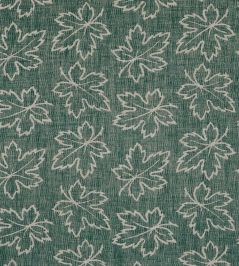 Maple Fabric by Fermoie Emerald Maple Fabric by Fermoie Emerald