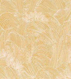Maree Haute Wallpaper by Casamance Miel Maree Haute Wallpaper by Casamance Miel