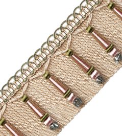 Margaux Beaded Bullion Fringe Trimming by Samuel & Sons Fleurs D'Ete Margaux Beaded Bullion Fringe Trimming by Samuel & Sons Fleurs D'Ete