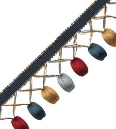 Margaux Beaded Fringe Trimming by Samuel & Sons Gem Margaux Beaded Fringe Trimming by Samuel & Sons Gem