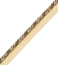 Margaux Cord With Tape Trimming by Samuel & Sons Fleurs D'Ete Margaux Cord With Tape Trimming by Samuel & Sons Fleurs D'Ete