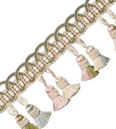 Margaux Tassel Fringe Trimming by Samuel & Sons Fleurs D'Ete Margaux Tassel Fringe Trimming by Samuel & Sons Fleurs D'Ete