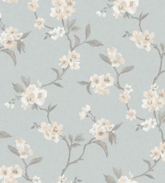 Marie Wallpaper by Borastapeter Blue Marie Wallpaper by Borastapeter Blue