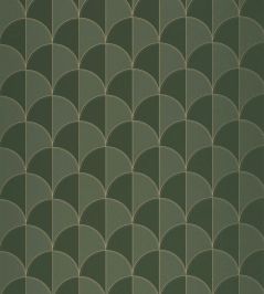 Mariette Wallpaper by Caselio Vert bouteille Mariette Wallpaper by Caselio Vert bouteille