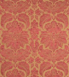 Marigny Fabric by Nobilis Red/Gold Marigny Fabric by Nobilis Red/Gold