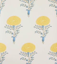 Marigold Wallpaper by Molly Mahon Yellow Marigold Wallpaper by Molly Mahon Yellow