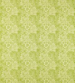 Marigold Fabric by Morris & Co Cream/Sap Green Marigold Fabric by Morris & Co Cream/Sap Green