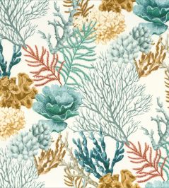 Marin Fabric by Camengo Corail Marin Fabric by Camengo Corail