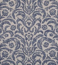 Marlborough Fabric by Fermoie Dark Blue Marlborough Fabric by Fermoie Dark Blue