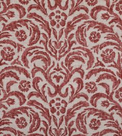 Marlborough Fabric by Fermoie Dark Red Marlborough Fabric by Fermoie Dark Red
