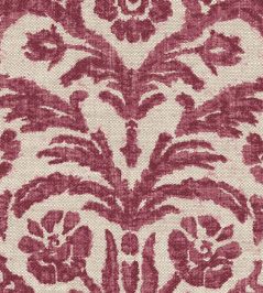 Marlborough Wallpaper by Fermoie Deep Pink Marlborough Wallpaper by Fermoie Deep Pink
