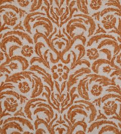 Marlborough Fabric by Fermoie Orange Marlborough Fabric by Fermoie Orange