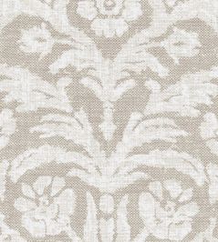 Marlborough Wallpaper by Fermoie White Marlborough Wallpaper by Fermoie White