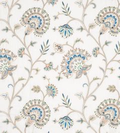 Marquis Fabric by Colefax and Fowler Blue Marquis Fabric by Colefax and Fowler Blue