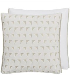 Marquise Cushion 50 x 50cm by Designers Guild Chalk Marquise Cushion 50 x 50cm by Designers Guild Chalk
