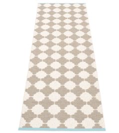 Marre Runner Rug by Pappelina Mud/Vanilla Marre Runner Rug by Pappelina Mud/Vanilla