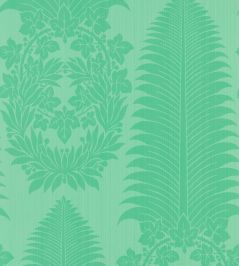 Marsden's Palm Damask Wallpaper by Zoffany Pale Poisen Marsden's Palm Damask Wallpaper by Zoffany Pale Poisen