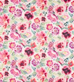 Marsha Satin Fabric by Harlequin Powder / Peony / Magenta Marsha Satin Fabric by Harlequin Powder / Peony / Magenta