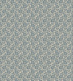 Martock Sprig Wallpaper by Mulberry Home Blue Martock Sprig Wallpaper by Mulberry Home Blue