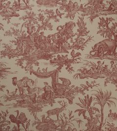 Four Continents Toile Fabric by Marvic Lacquer Four Continents Toile Fabric by Marvic Lacquer