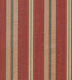 Misa Moire Stripe Fabric by Marvic Coral/Sand Misa Moire Stripe Fabric by Marvic Coral/Sand
