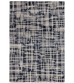 Mason Blueprint Rug by Asiatic Blue Mason Blueprint Rug by Asiatic Blue