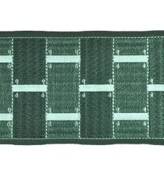 Massimo Embroidered Braid 88mm Trimming by Houles Menta Massimo Embroidered Braid 88mm Trimming by Houles Menta