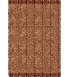 Massproductions Cord Rug by Layered Burgundy Rust Massproductions Cord Rug by Layered Burgundy Rust