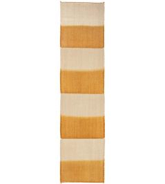 Matiz Bands Runner Rug by Nanimarquina Mustard Matiz Bands Runner Rug by Nanimarquina Mustard