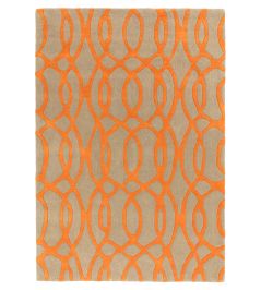 Matrix Wire Rug by Asiatic Orange Matrix Wire Rug by Asiatic Orange