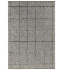 Craft Matter Check Rug by Brink & Campman Slate/Olive Craft Matter Check Rug by Brink & Campman Slate/Olive