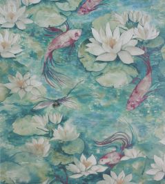 Water Lily Wallpaper by Matthew Williamson Lily Jade Water Lily Wallpaper by Matthew Williamson Lily Jade