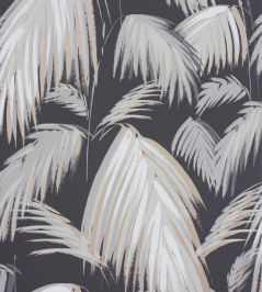 Tropicana Wallpaper by Matthew Williamson Dark Grey/Neutral/Metallic Bronze Tropicana Wallpaper by Matthew Williamson Dark Grey/Neutral/Metallic Bronze