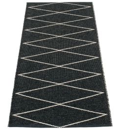 Max Rug by Pappelina Black/Vanilla Max Rug by Pappelina Black/Vanilla