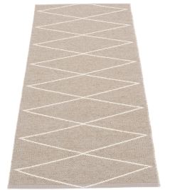 Max Rug by Pappelina Mud/Vanilla Max Rug by Pappelina Mud/Vanilla