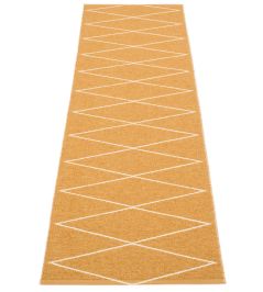 Max Runner Rug by Pappelina Ochre/Vanilla Max Runner Rug by Pappelina Ochre/Vanilla