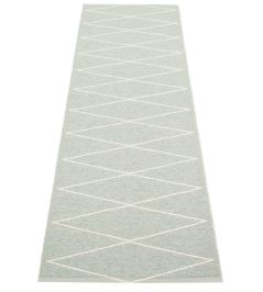 Max Runner Rug by Pappelina Sage/Vanilla Max Runner Rug by Pappelina Sage/Vanilla