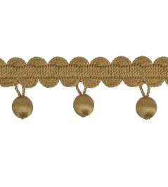 Maya Beaded Fringe 25mm Trimming by Houles Panela Maya Beaded Fringe 25mm Trimming by Houles Panela