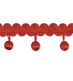 Maya Beaded Fringe 25mm Trimming by Houles Piment Maya Beaded Fringe 25mm Trimming by Houles Piment