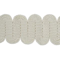 Maya Braid 60mm Trimming by Houles Vanille Maya Braid 60mm Trimming by Houles Vanille