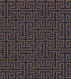 Maze Wallpaper by Coordonne Ultramarine Maze Wallpaper by Coordonne Ultramarine