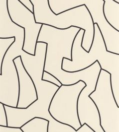 Maze Game Wallpaper by Casadeco Noir Maze Game Wallpaper by Casadeco Noir
