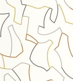 Maze Game Wallpaper by Casadeco Ocre Maze Game Wallpaper by Casadeco Ocre