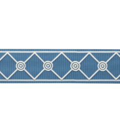 MDS Embroidered Lattice Borber Trimming by Samuel & Sons Wedgewood MDS Embroidered Lattice Borber Trimming by Samuel & Sons Wedgewood