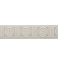 MDS Embroidered Rosette Border Trimming by Samuel & Sons Natural MDS Embroidered Rosette Border Trimming by Samuel & Sons Natural