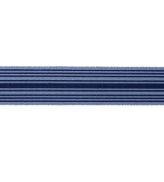 MDS Stripe Border 5.1cm Trimming by Samuel & Sons Navy MDS Stripe Border 5.1cm Trimming by Samuel & Sons Navy