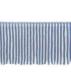 MDS Stripe Bullion Fringe 21cm Trimming by Samuel & Sons Iris MDS Stripe Bullion Fringe 21cm Trimming by Samuel & Sons Iris